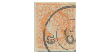 4 Cuartos1860 - Rueda de carreta Nº62 Tuy