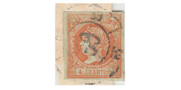 4 Cuartos1860 - Rueda de carreta Nº59 - Trujillo