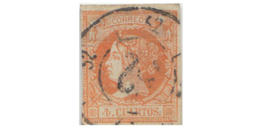 4 Cuartos1860 - Rueda de carreta Nº52 - Benavente