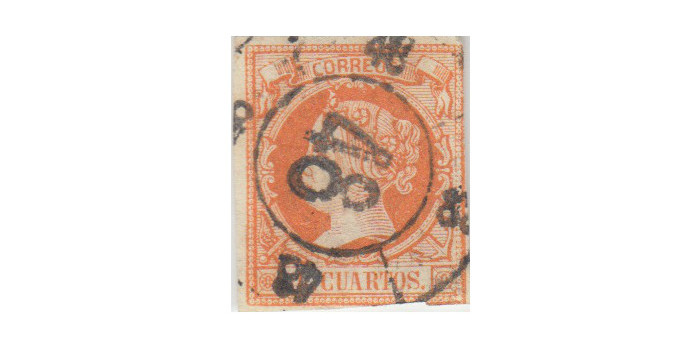 4 Cuartos1860 - Rueda de carreta Nº48 -Vitoria