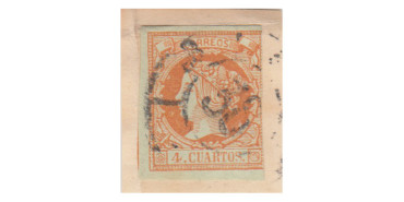 4 Cuartos1860 - Rueda de carreta Nº38 - Pamplona