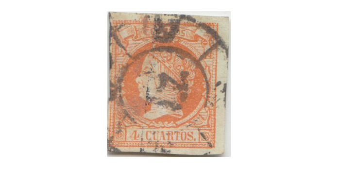 4 Cuartos1860 - Rueda de carreta Nº37 - Palma de Mallorca