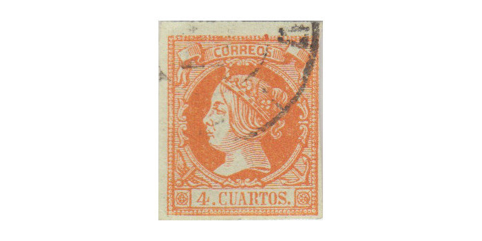 4 Cuartos1860 - Rueda de carreta Nº17 - Almeria