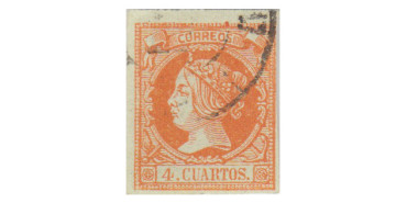 4 Cuartos1860 - Rueda de carreta Nº17 - Almeria