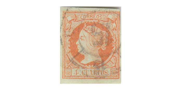 4 Cuartos1860 - Rueda de carreta Nº15 - Zaragoza
