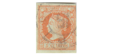 4 Cuartos1860 - Rueda de carreta Nº15 - Zaragoza