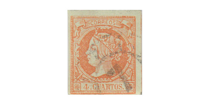 4 Cuartos1860 - Rueda de carreta Nº 7 - Sevilla