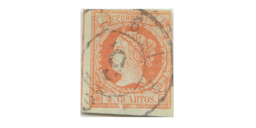 4 Cuartos1860 - Rueda de carreta Nº 6 - Malaga