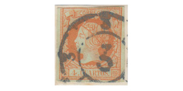 4 Cuartos1860 - Rueda de carreta Nº 3 - Cadiz