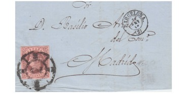 4 Cuartos1862 - Rueda de carreta Nº  2 - Barcelona - frontal