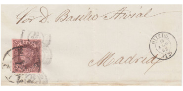 4 Cuartos1862 - Rueda de carreta Nº 12 - 0viedo frontal