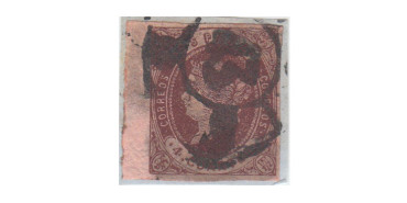 4 Cuartos1862 - Rueda de carreta Nº 43 - Santander