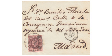 4 Cuartos1862 - Rueda de carreta Nº 44 - Segovia - frontal