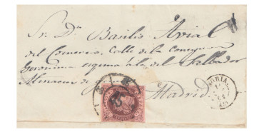 4 Cuartos1862 - Rueda de carreta Nº 45 - Soria - frontal