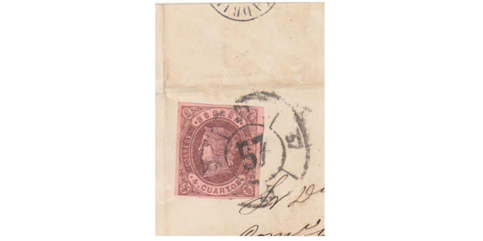 4 Cuartos1862 - Rueda de carreta Nº 57 - Talavera