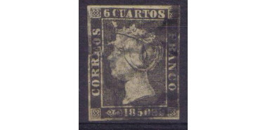 Nº0001 - 6 CUARTOS 1850 USADO