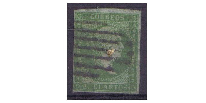 Nº0039 - 2 CUARTOS 1855 USADO