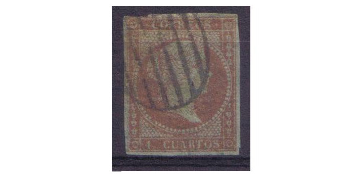 Nº0040 - 4 CUARTOS 1855 USADO