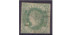 Nº0062 - 2 reales 1862 verde amarillo, usado