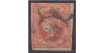 Edifil 0064 - 4 quarters 1864 wagon wheel postmark