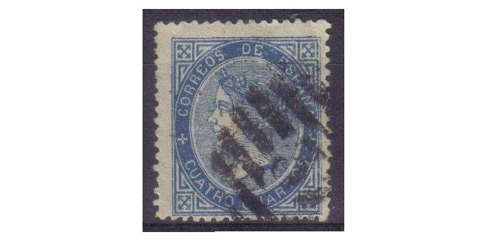 Nº0088 - 4 cuartos 1867, usado