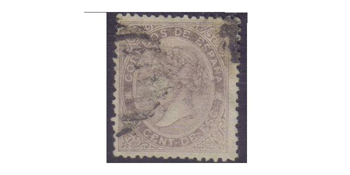 Nº0092 - 20 cent. de escudo  1867, usado