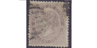 Nº0092 - 20 cent. de escudo  1867, usado