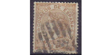 Nº0096 - 50 milesimas 1867, usado