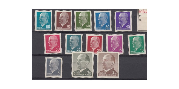 ALEM. D.D.R. AÑO 1961 - Nº 0561/64G **