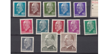 ALEM. D.D.R. AÑO 1961 - Nº 0561/64G **