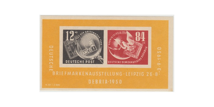 ALEM. D.D.R. AÑO 1950 - Nº H/B 01 **